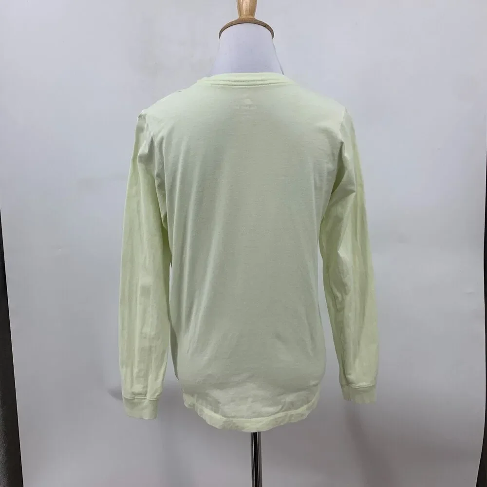 The Nike Tee Shirt Girls Youth L Large Celery Green Long Sleeve Athletic Shirt